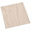 vidaXL Bodenplanken 5,11 m&sup2; 55 pcs PVC Wei&szlig; und Holzfarbe