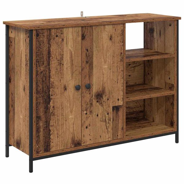 vidaXL Sideboard Altholz 100 x 33 x 75 cm Holzwerkstoff