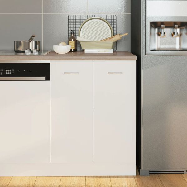 vidaXL K&uuml;chenarbeitsplatte Beige mit Marmor-Struktur 60x60x2,8 cm