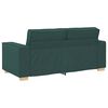 vidaXL 2-Sitzer Sofa Dunkelgr&uuml;n 180x78x84 cm Stoff