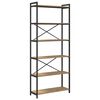 vidaXL B&uuml;cherregal Artisan-Eiche 80 x 30 x 189,5 cm Holzwerkstoff