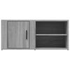 vidaXL TV-Schränke 2 Stk. Grau Sonoma 80x31,5x36 cm Holzwerkstoff