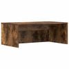 vidaXL Wandtisch Ger&auml;ucherte Eiche Holzwerkstoff 80 x 45 x 30 cm