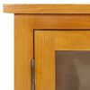 vidaXL TV-Schrank 120x35x48 cm Eiche Massivholz