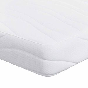 vidaXL Matratze Wei&szlig; 80 x 160 cm Jacquard-Stoff