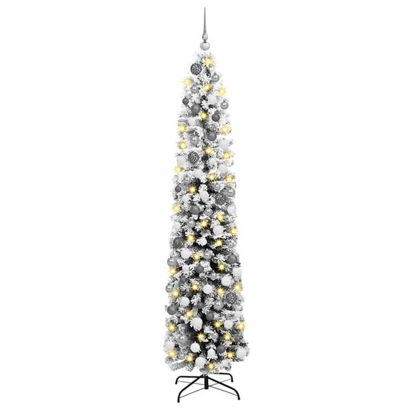 vidaXL K&uuml;nstlicher Weihnachtsbaum mit 300 LEDs mit St&auml;nder Gr&uuml;n 180 cm