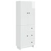 vidaXL Schrankset 2 pcs 66 x 34,5 x 90 cm Holzwerkstoff