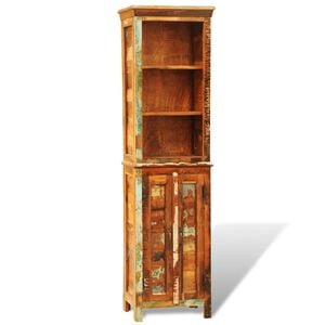 vidaXL B&uuml;cherregal Altholz Massivholz Vintage