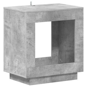vidaXL Beistelltisch Betongrau 60 x 40 x 65 cm Holzwerkstoff