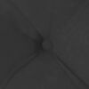 vidaXL Sitzkissen 4 pcs Schwarz 40 x 40 x 6 cm Mikrofaser