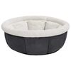vidaXL Hundebett 50x50x22 cm Grau