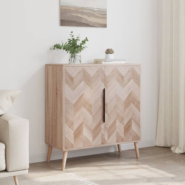 Finori Sideboard Lusk 01A Sonoma-Eiche 80x38,5x88 cm
