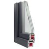 vidaXL Kellerfenster RISOR 90x40 cm Kipp 3-fach Verglasung Anthrazit