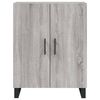 vidaXL Highboard Grau Sonoma 69,5x34x180 cm Holzwerkstoff