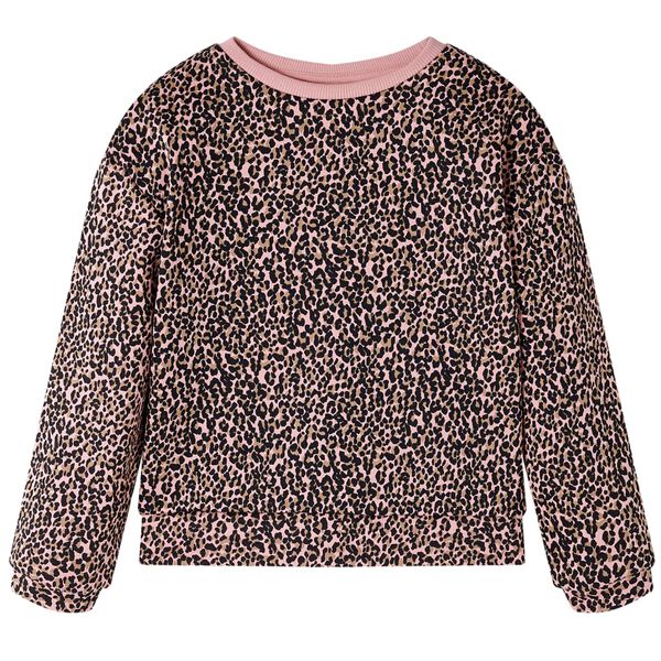 Kinder-Sweatshirt Mittelrosa 128