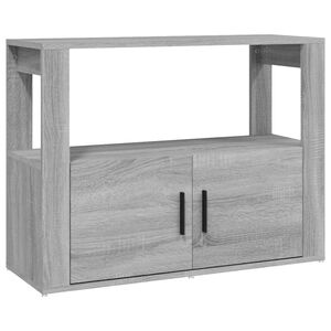 vidaXL Sideboard Grau Sonoma 80x30x60 cm Holzwerkstoff