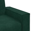 vidaXL 2-Sitzer-Sofa Dunkelgr&uuml;n 160x78x84 cm Samt