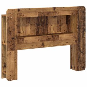 vidaXL Kopfteil-Schrank mit Speicher Altholz Holzwerkstoff