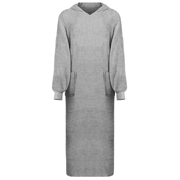 vidaXL Decken-Hoodie KINN Grau XXL Baumwolle