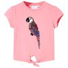 Kinder-T-Shirt Neonrosa 104