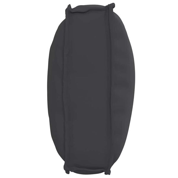 vidaXL Kissen Schwarz 70 x 40 x 12 cm Oxford-Stoff