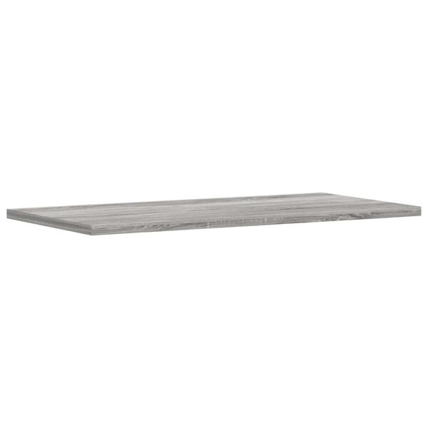 vidaXL Wandregale 4 Stk. Grau Sonoma 60x20x1,5 cm Holzwerkstoff