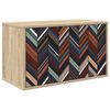 vidaXL Wandmontierter TV-Schrank OMMEN 69 x 33 x 40 cm Sonoma-Eiche