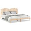 vidaXL Massivholzbett Extra Lang ohne Matratze 180x210 cm