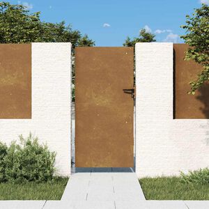 vidaXL Gartentor 85x175 cm Cortenstahl