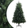 vidaXL K&uuml;nstlicher klappbarer Weihnachtsbaum 150 cm PVC und Metall