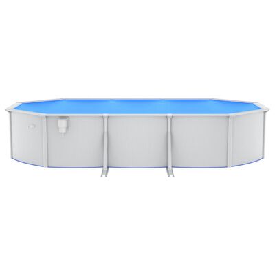 vidaXL Pool mit Sandfilterpumpe 610x360x120 cm