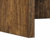 vidaXL Wandtisch Ger&auml;ucherte Eiche 100 x 45 x 30 cm Holzwerkstoff