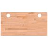 vidaXL Schreibtischplatte 100x50x1,5 cm Massivholz Buche