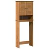 vidaXL Toilettenschrank VIGO Braun und Honigbraun 60 x 27 x 161 cm
