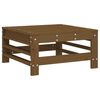 vidaXL 7-tlg. Garten-Lounge-Set Honigbraun Massivholz Kiefer