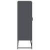 vidaXL Highboard Anthrazit 68x39x123 cm Stahl