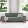 vidaXL 3-Sitzer-Sofa Dunkelgrau 180 cm Stoff