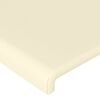 vidaXL Kopfteil mit Ohren Creme 163x16x78/88 cm Kunstleder