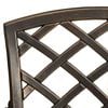 vidaXL 3-tlg. Bistro-Set Aluminiumguss Bronzen