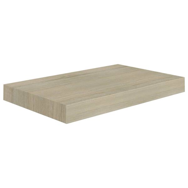 vidaXL Schwebendes Wandregal Eichefarben 40x23x3,8 cm MDF