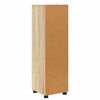 vidaXL Badezimmerschrank Sonoma-Eiche 30,5 x 30 x 101 cm Holzwerkstoff