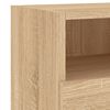 vidaXL TV-Wandschrank Sonoma-Eiche 60x30x30 cm Holzwerkstoff