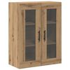 vidaXL Highboard 2 pcs Artisan-Eiche Holzwerkstoff