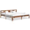 vidaXL Massivholzbett ohne Matratze 200x200 cm