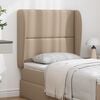 vidaXL Kopfteil Ohr Braun 80 x 23 x 6 cm PVC