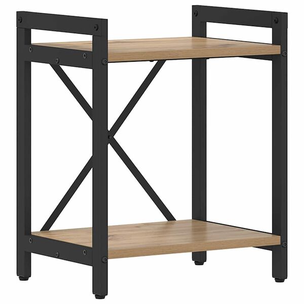 vidaXL B&uuml;cherregal Artisan-Eiche 40 x 30 x 50 cm Holzwerkstoff