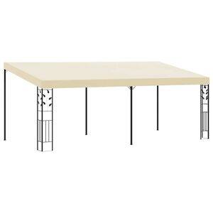 vidaXL Wand-Pavillon 6x3x2,5 m Cremewei&szlig;