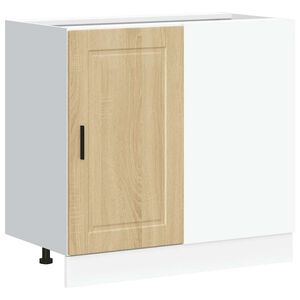 vidaXL K&uuml;chenunterschrank Porto Sonoma-Eiche Holzwerkstoff