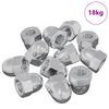 vidaXL Mutter 9574 pcs Silber M6 x 10 mm Eisen