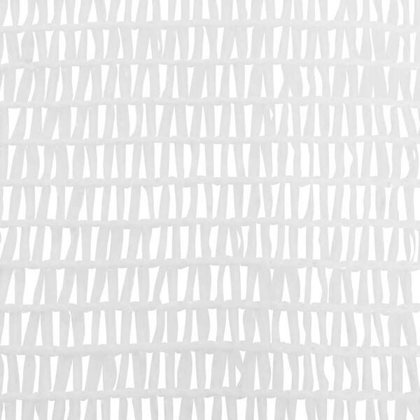 vidaXL Zaunblende Weiß 3,6x10 m HDPE 195 g/m²
